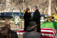 Linda Gray and Patrick Duffy in the "Dallas" Season 2 episode, "J.R.'s Masterpiece."