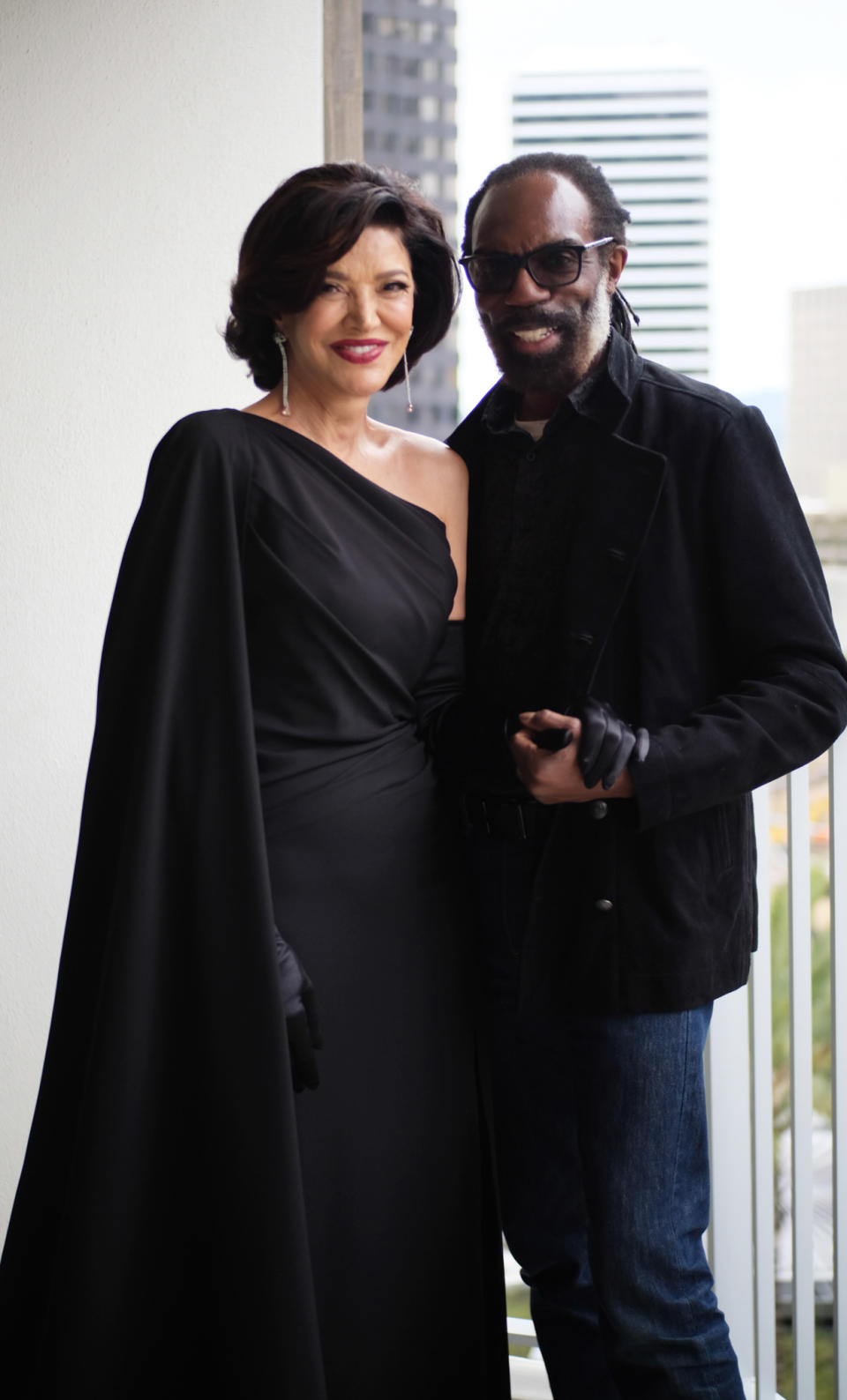 Shohreh Aghdashloo - Designer Kevan Hall - Academy Awards - 2023