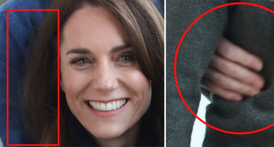 An Australian photo expert has pointed out the 'obvious' flaws in this image of Kate Middleton, the Princess of Wales. 