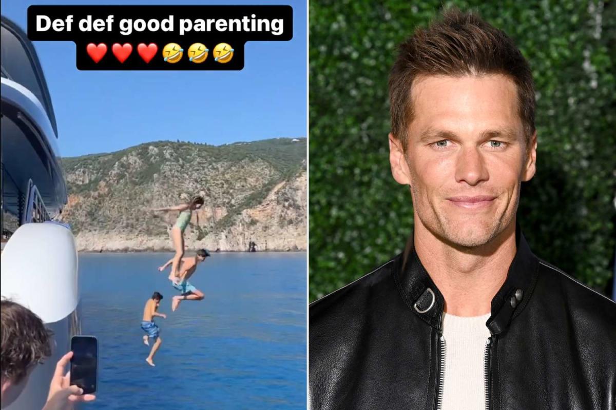 Tom Brady spends time with his kids after NFL season ends, calls daughter  his 'cutest roomie