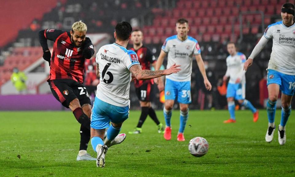 Josh King grabs Bournemouth’s winner sending them into the fifth round to meet Burnley