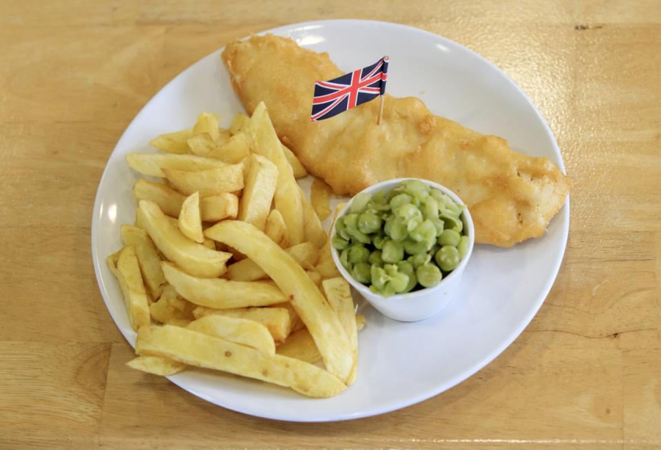 British chip shops will turn to Europe for help to keep prices ‘as under control as possible’ amid surging costs (Danny Lawson/PA) (PA Archive)