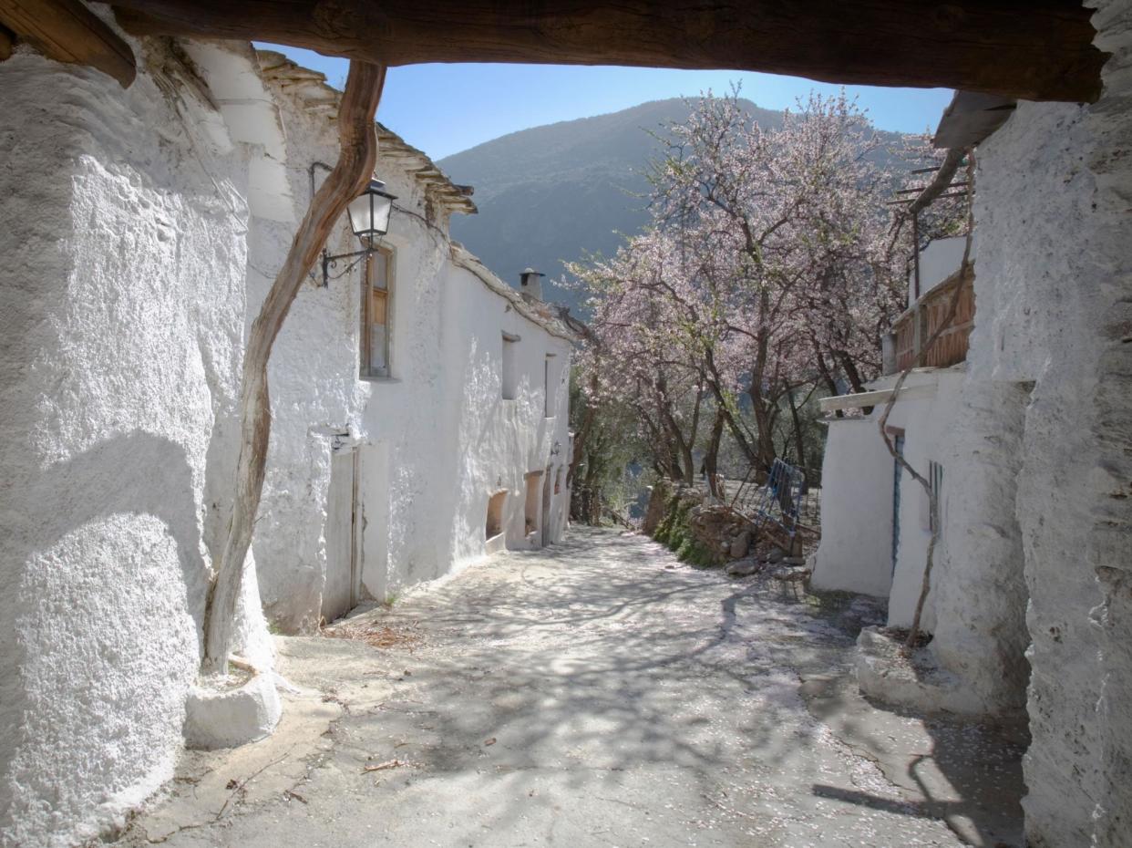 <span>Fondales is one of the seven whitewashed villages that form La Tahá in Las Alpujarras, Andalucia.</span><span>Photograph: QCumber/Alamy</span>