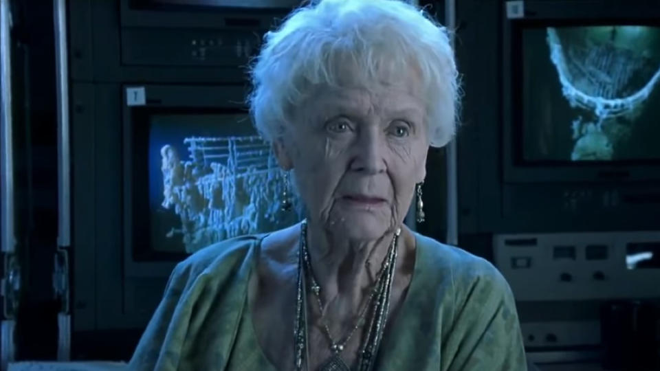 Gloria Stuart in Titanic