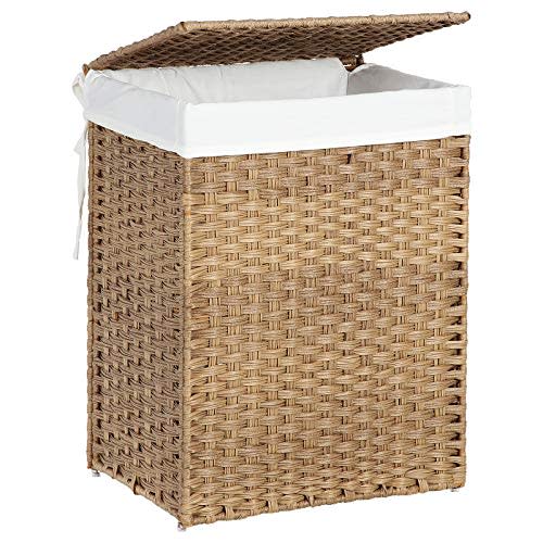 SONGMICS Handwoven Laundry Hamper (Amazon / Amazon)