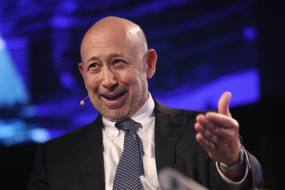 Goldman Sachs CEO Lloyd Blankfein