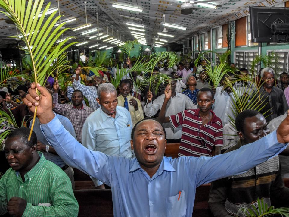 tanzania palm sunday