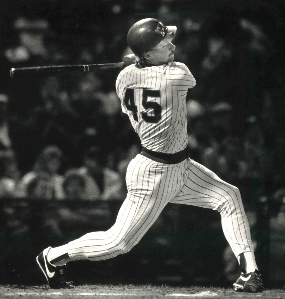 Rob Deer hit a two-run homer that helped Milwaukee swiftly overcome an 8-0 deficit in 1986.