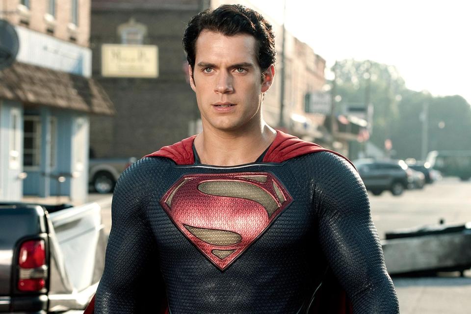 Henry Cavill as Superman in Man of Steel.