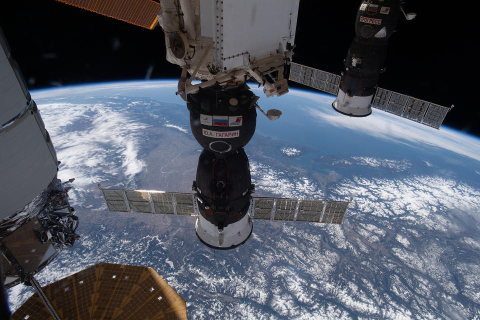Image: Soyuz MS-18 crew ship (NASA)