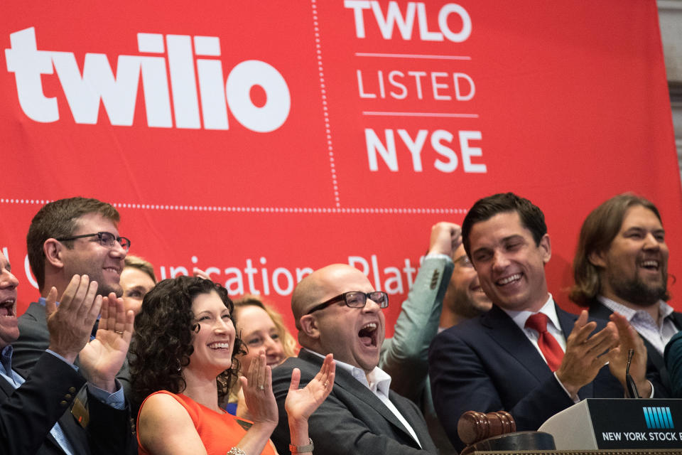 Twiliio had one of the few IPOs this year. Credit: Drew Angerer/ Getty Images