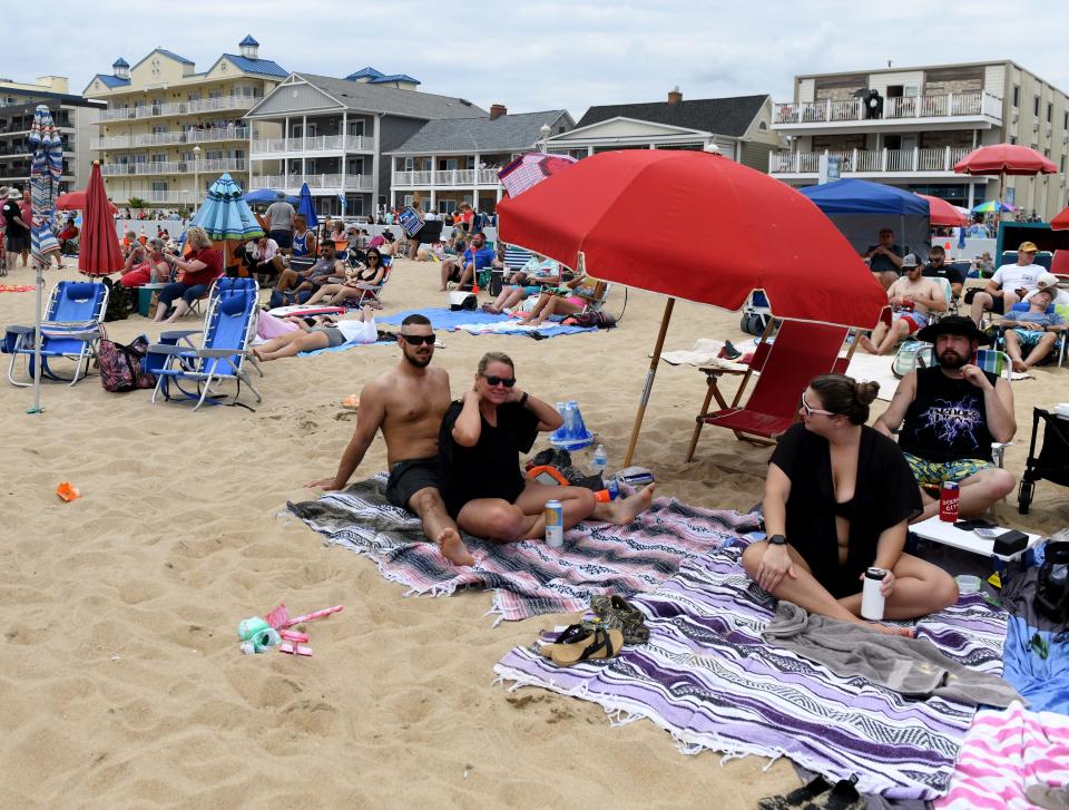 15th Anniversary of the OC Air Show featuring the U.S. Air Force Thunderbirds Saturday, June 11, 2022, in Ocean City, Maryland.