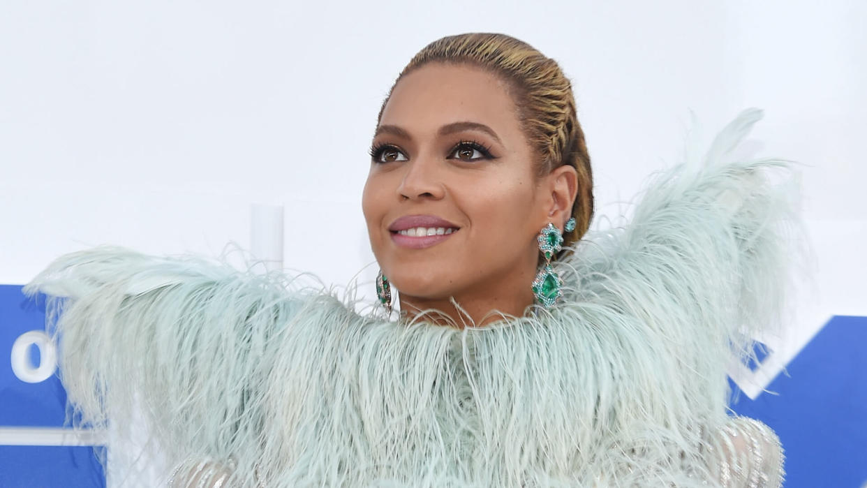 11843, 2016 in New York City.  (Photo by Larry Busacca/Getty Images), BEYONCE, NY - AUGUST 28:  Beyonce attends the 2016 MTV Video Music Awards, New York, VMA, VMAS