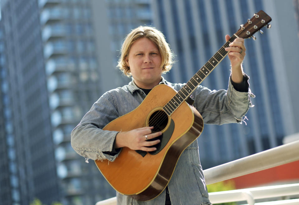 Ty Segall poses for a portrait, Friday, Nov. 17, 2023, in Los Angeles. (AP Photo/Chris Pizzello)