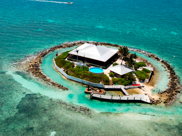 <p>If you’re looking to splurge a bit more, consider the $11.5 million East Sister Rock Island. Located in the Florida Keys, this island features a three-bed, two-bath home, plus a guesthouse and a helicopter launch pad. (Private Islands Inc.) </p>