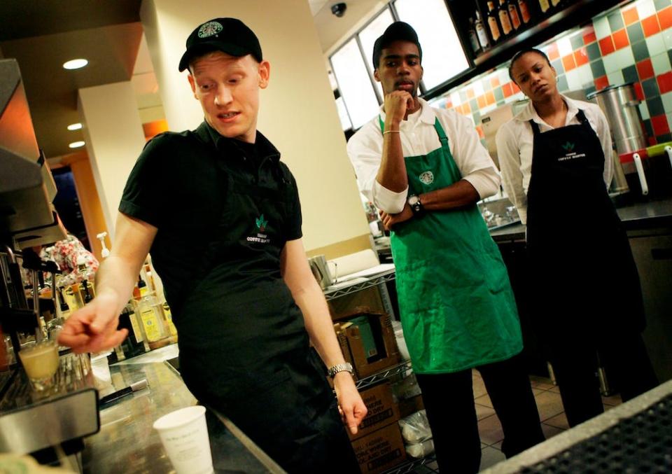 Starbucks barista