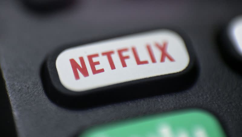 This Aug. 13, 2020, file photo shows a logo for Netflix on a remote control in Portland, Ore. Streaming services ranging from Netflix to Disney+ want us to stop sharing passwords. That’s the new edict from the giants of streaming media, who hope to discourage the common practice of sharing account passwords without alienating their subscribers, who’ve grown accustomed to the hack.