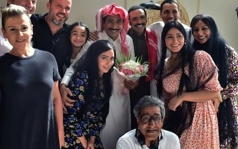 Actors from Saudi drama Al-Assouf, which aired every night of ramadan - Credit: MBC