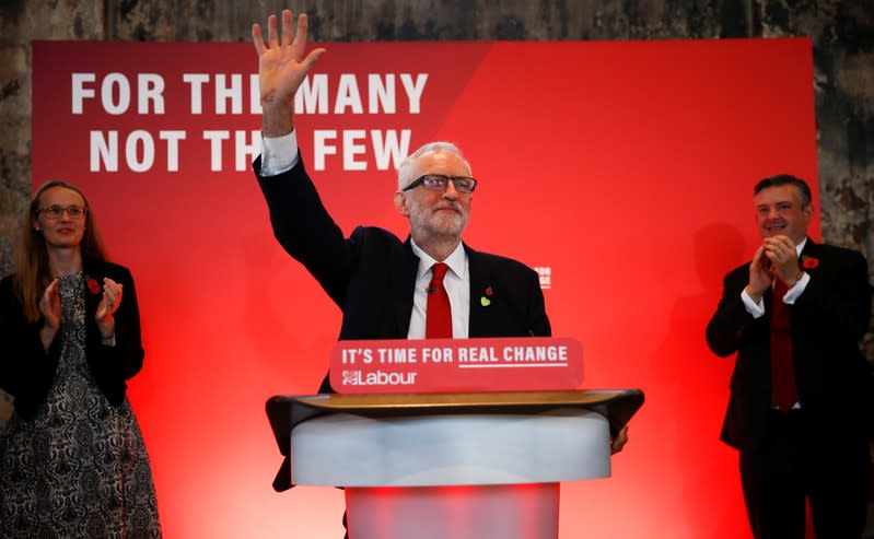 Britain's opposition Labour Party launch event for the general election campaign in London