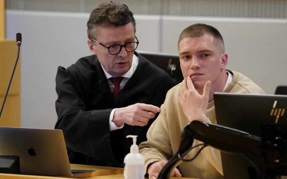Andrei Medvedev in Oslo court - NTB/REUTERS
