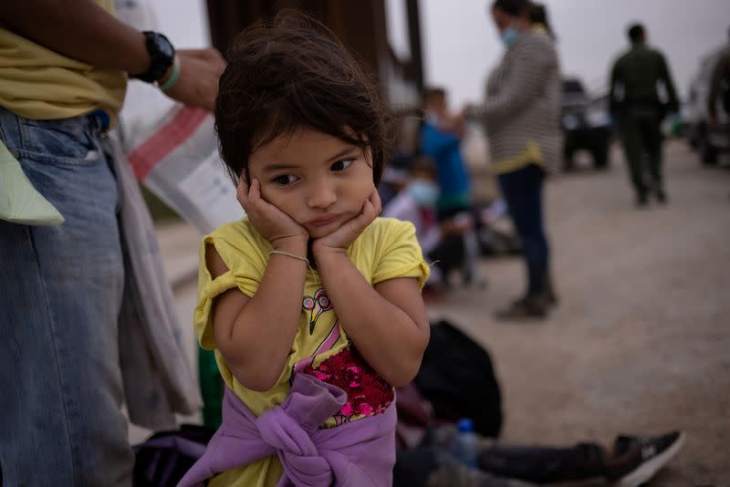 FILE PHOTO: Asylum seeking children in Penitas, Texas