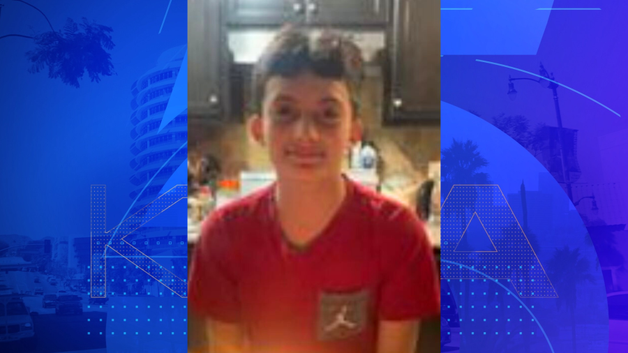 Ethan Idohl Villa, 13, is seen in a photo from the Los Angeles County Sheriff’s Department.