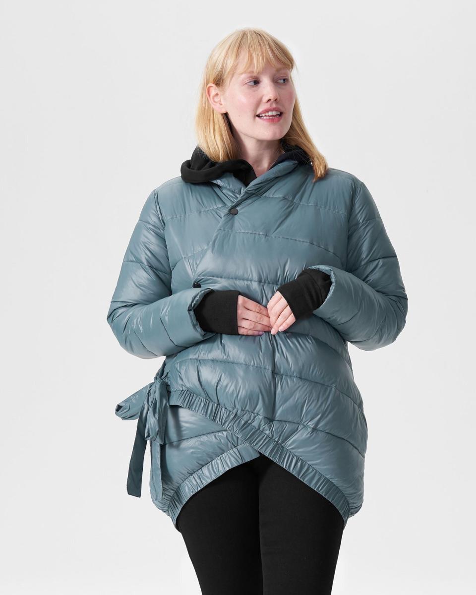 You'll be able to cocoon yourself in this high-necked coat.&nbsp;<a href="https://fave.co/3c0utIq" target="_blank" rel="noopener noreferrer">Find it for $230 at Universal Standard</a>.