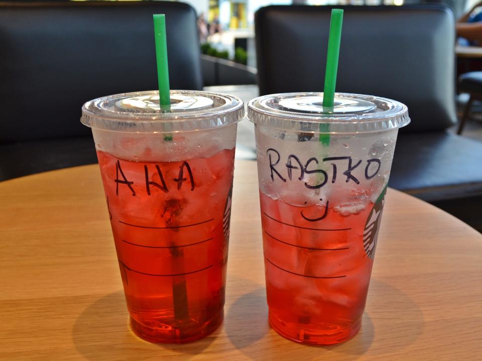 starbucks strawberry drinks