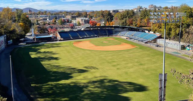 <p>Asheville Tourists</p>