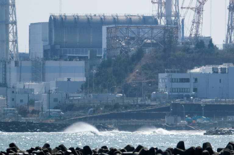 La centrale nucléaire de  Fukushima, le 10 mars 2021 - Kazuhiro NOGI © 2019 AFP
