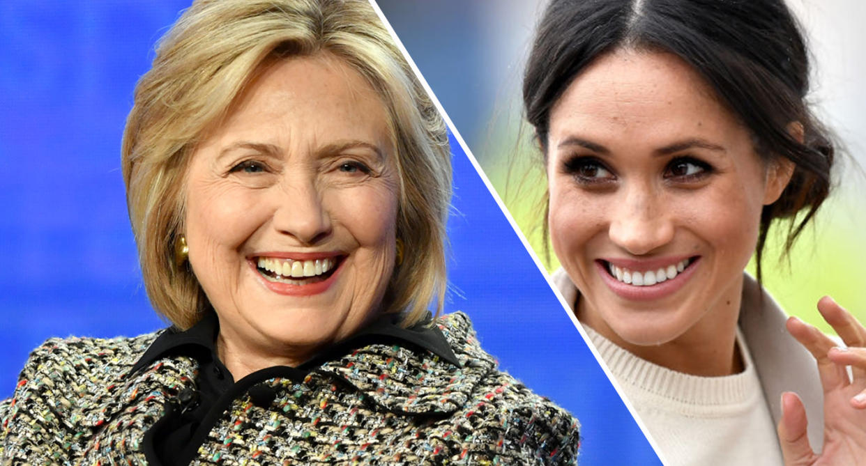 Hillary Clinton quoted Meghan Markle on Instagram [Photo: Getty]