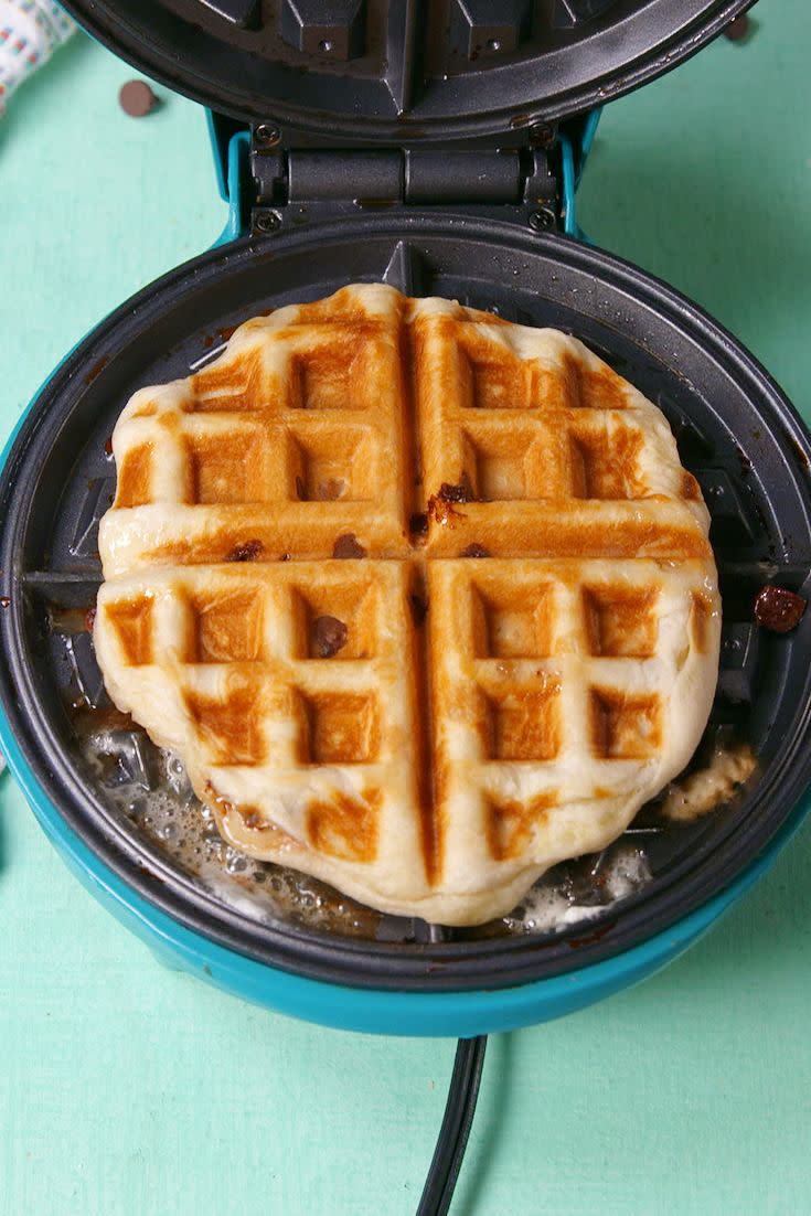 S'mores Stuffed Waffles