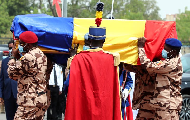 Funeral of late Chad's President Deby in N'Djamena