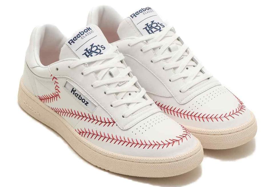 reebok club c 85 baseball, reebok club c 85, reebok x atmos x keboz