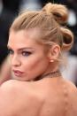 <p>From the back and sides Stella Maxwell's double loop hairstyle made for the ultimate modern red carpet up-do, while from the front she kept her make-up look classic.</p>