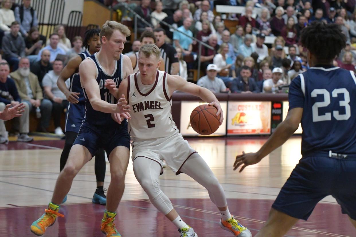 Evangel hadn't previously won multiple national tournament games since 2002, the year it won a NAIA II title in Branson.