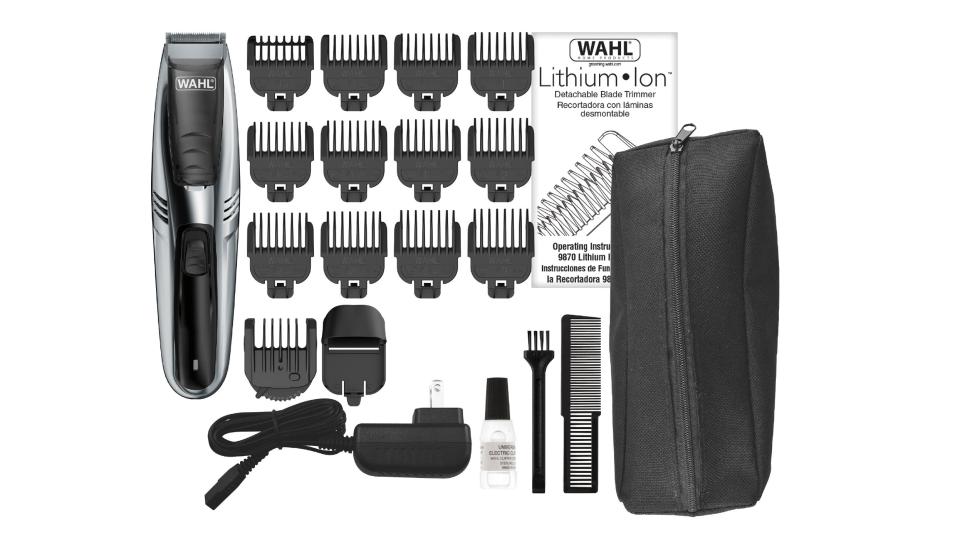 Wahl Lithium Ion Vacuum Trimmer Kit with Adjustable Vacuum Intake - Model #9870Wahl