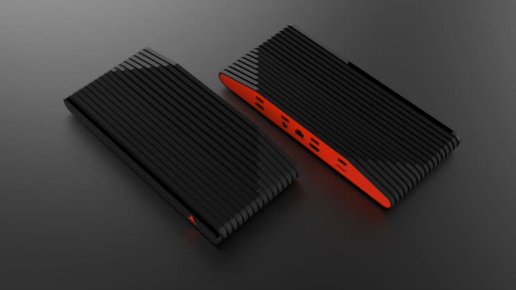 La Ataribox estará disponible en dos versiones, rojo y negro (Atari)