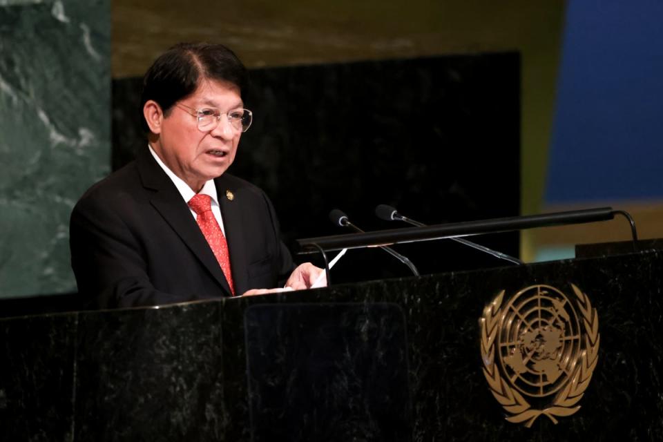 ASAMBLEA-NICARAGUA (AP)