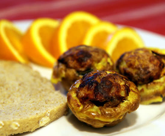 Tomato Pesto Egg Ebelskivers