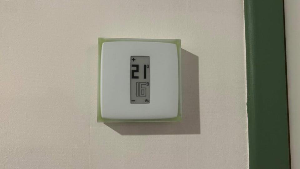 Le thermostat Nest que nous avons essayé // Source : Numerama