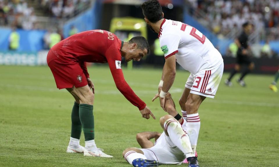 Iran’s Carlos Queiroz berates Fifa over Cristiano Ronaldo VAR escape