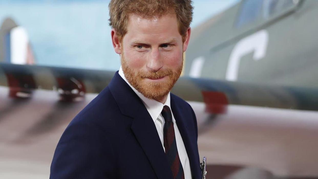 Le prince Harry à l'avant-première de 