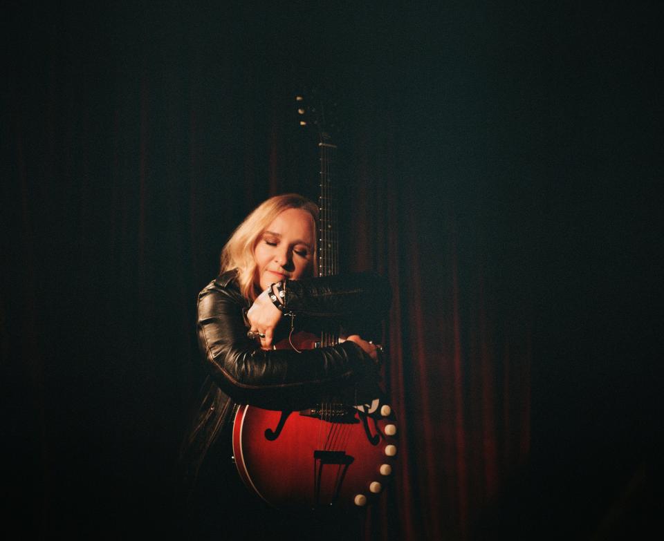 Melissa Etheridge wrote the book "Heartstrings" about her love affair with her guitars, each one named after a significant woman in history.