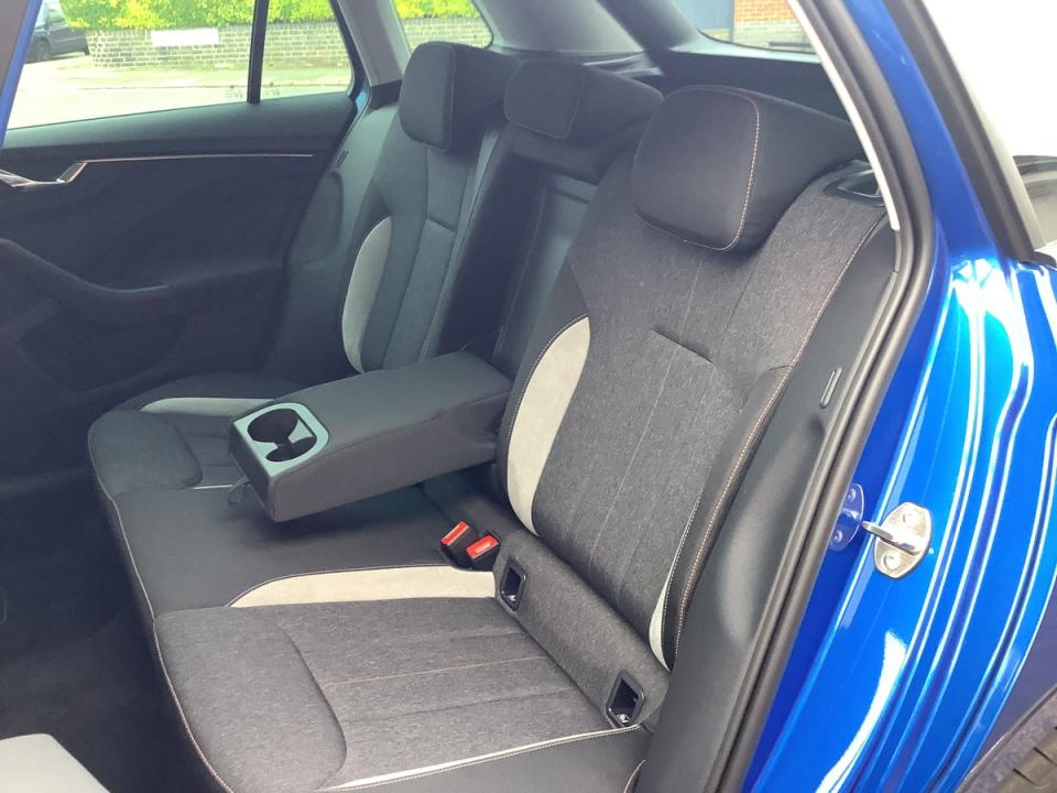 Child safety is built in with ISOFIX for front passenger seat and rear seats (The Independent)