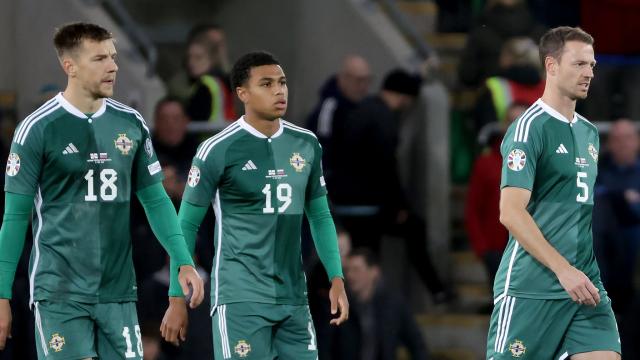 Northern Ireland 0-1 Slovenia: Hosts suffer sixth defeat as Shea Charles is  sent off