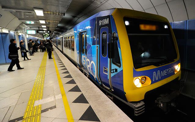 An elderly man has been charged with the sexual assault of a woman on a morning Melbourne train. Photo: AAP, file