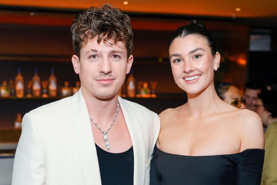 Stefanie Keenan/Getty for Interscope Charlie Puth and Brooke Sansone in 2023