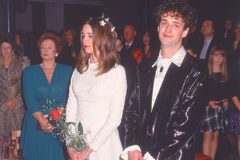 Cerati se casó con la modelo chilena Cecilia Amenábar el 25 de junio de 1993 en la iglesia Los Misioneros de Pedro de Valdivia norte, en
Santiago de Chile