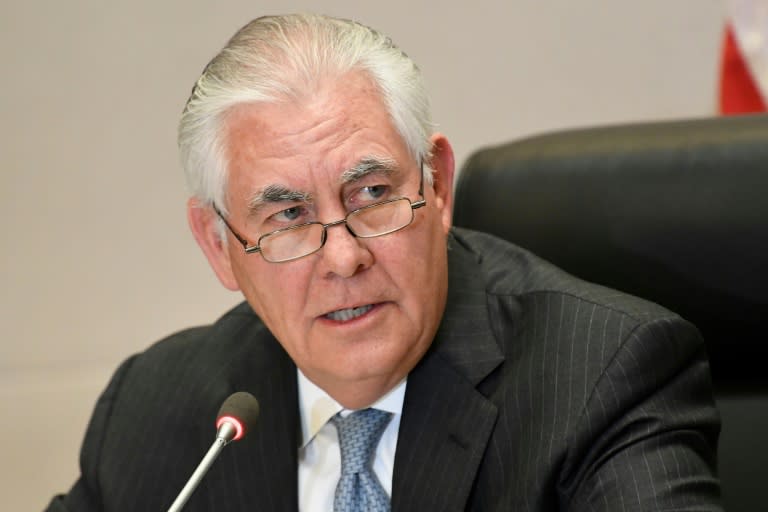 The US State Department is grappling with the impact of Trump's 'America First' policy -- Tillerson's maiden trip to Africa is seen as shoring up US commitment to the continent